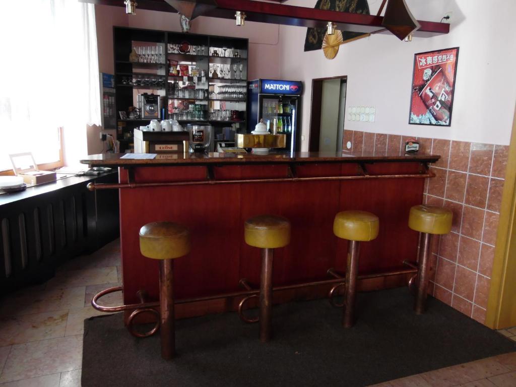 Lounge nebo bar v ubytování Penzion Velke Darko
