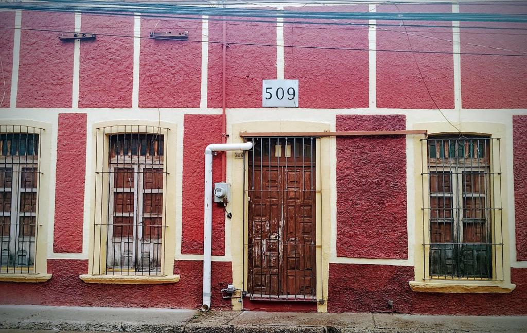 Exteriér nebo vchod ubytování Hostal 509