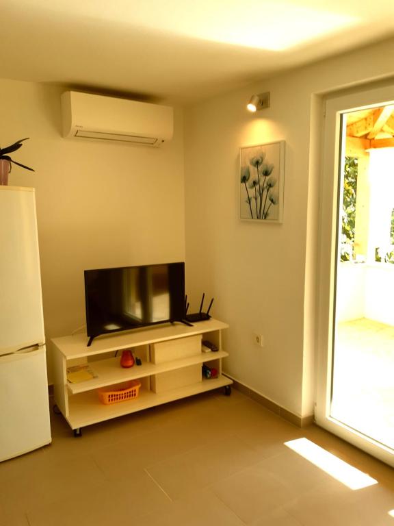 TV a/nebo společenská místnost v ubytování Apartment Marija