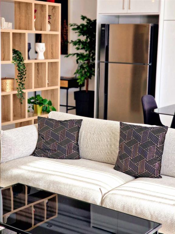 Posezení v ubytování Sveltos Residence Suites