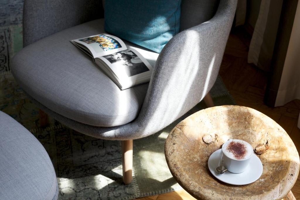 Posezení v ubytování Small Luxury Hotel Altstadt Vienna