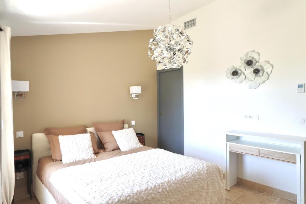 Chambres d'Hôtes au Mas de Cadoule - Double Room With Garden View