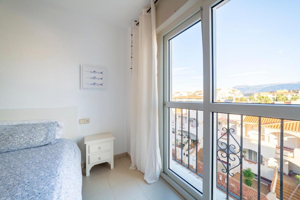 Balkon lub taras w obiekcie Just at the heart of the village