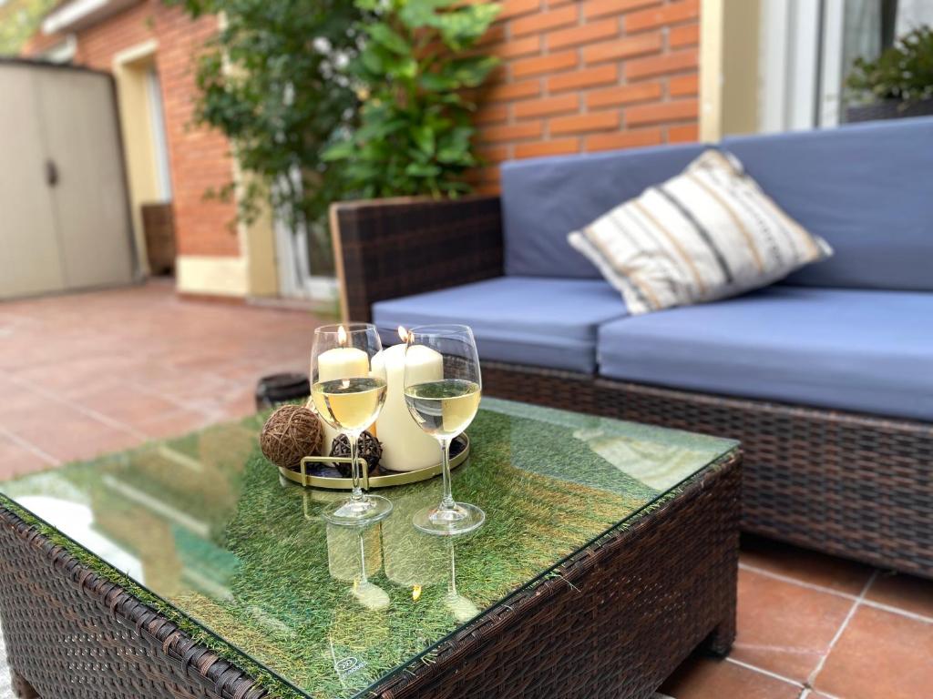 Nápoje v ubytování Cómoda Habitación Doble cerca de los lugares emblemáticos de Madrid
