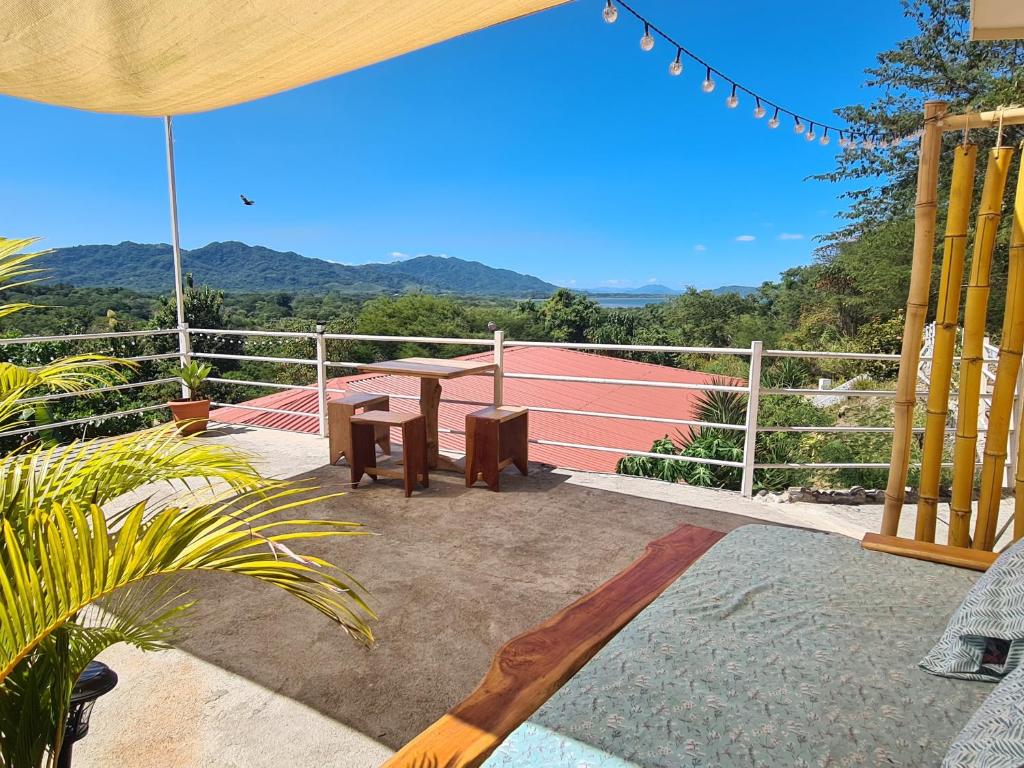 Nespecifikovaný výhled na hory nebo výhled na hory při pohledu z bed and breakfast