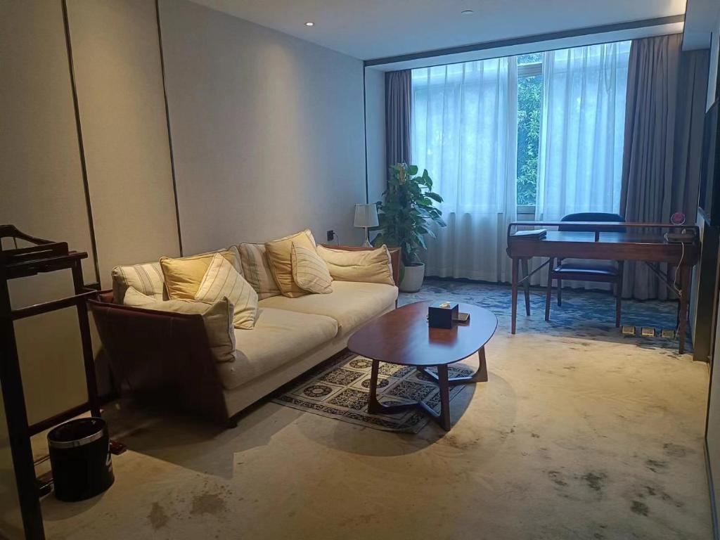 Posezení v ubytování Guangdong Baiyun City Hotel