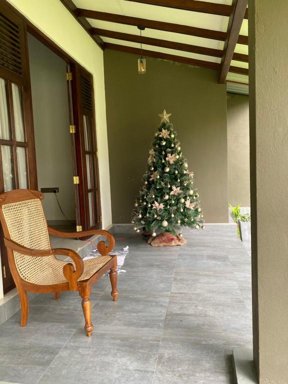 Posezení v ubytování Negombo 146 Homestay