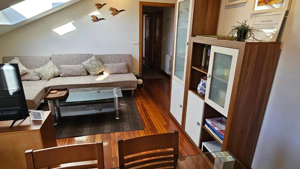 Kuchyň nebo kuchyňský kout v ubytování Apart 52 m2 en Sabaris-Baiona