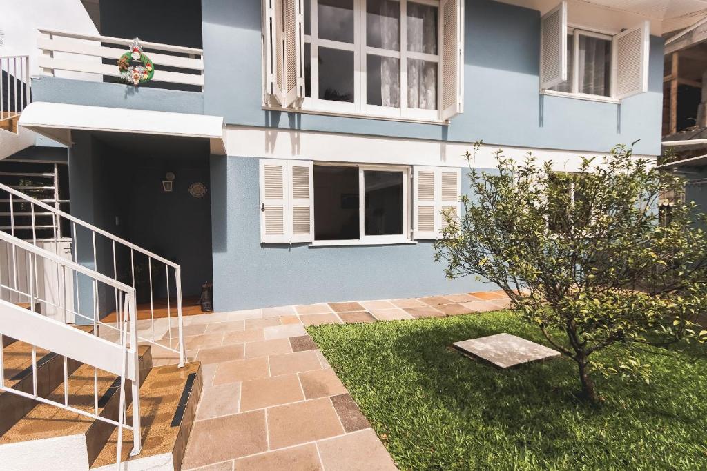 Zahrada ubytování Casa Bento 85 Aconchegante e Completa