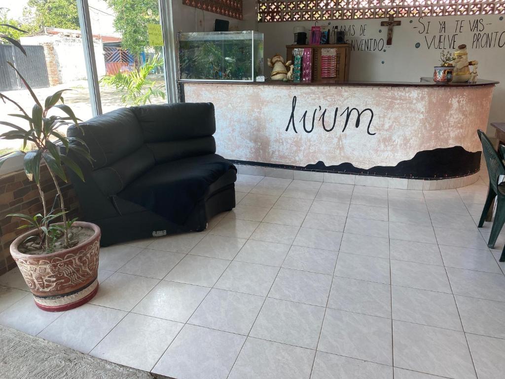Posezení v ubytování Hotel Lu'um