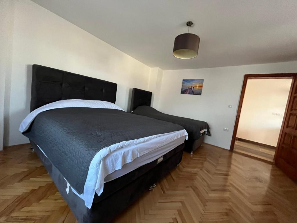 Postel nebo postele na pokoji v ubytování 9 mezeta