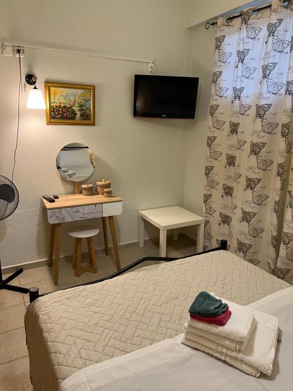 Posteľ alebo postele v izbe v ubytovaní KMD House