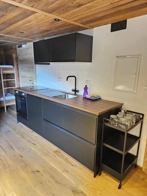 Kuhinja oz. manjša kuhinja v nastanitvi Apartments Bedanc