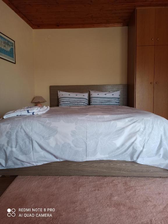 Postel nebo postele na pokoji v ubytování ΕΞΟΧΙΚΟ ΜΑΡΙΑ