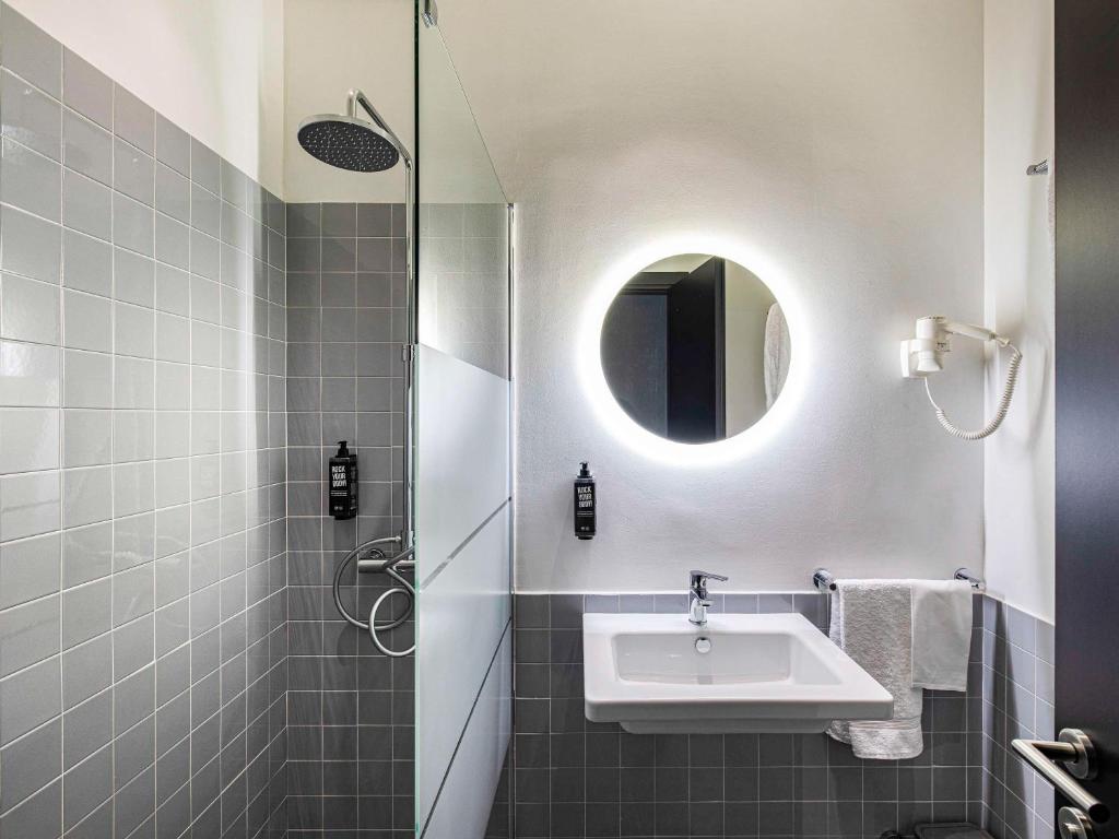 Koupelna v ubytování Ibis Styles Roma Aurelia