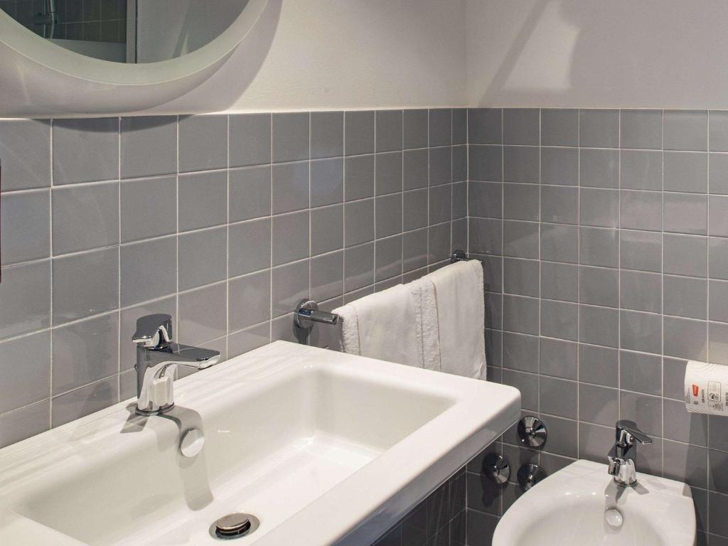 Koupelna v ubytování Ibis Styles Roma Aurelia