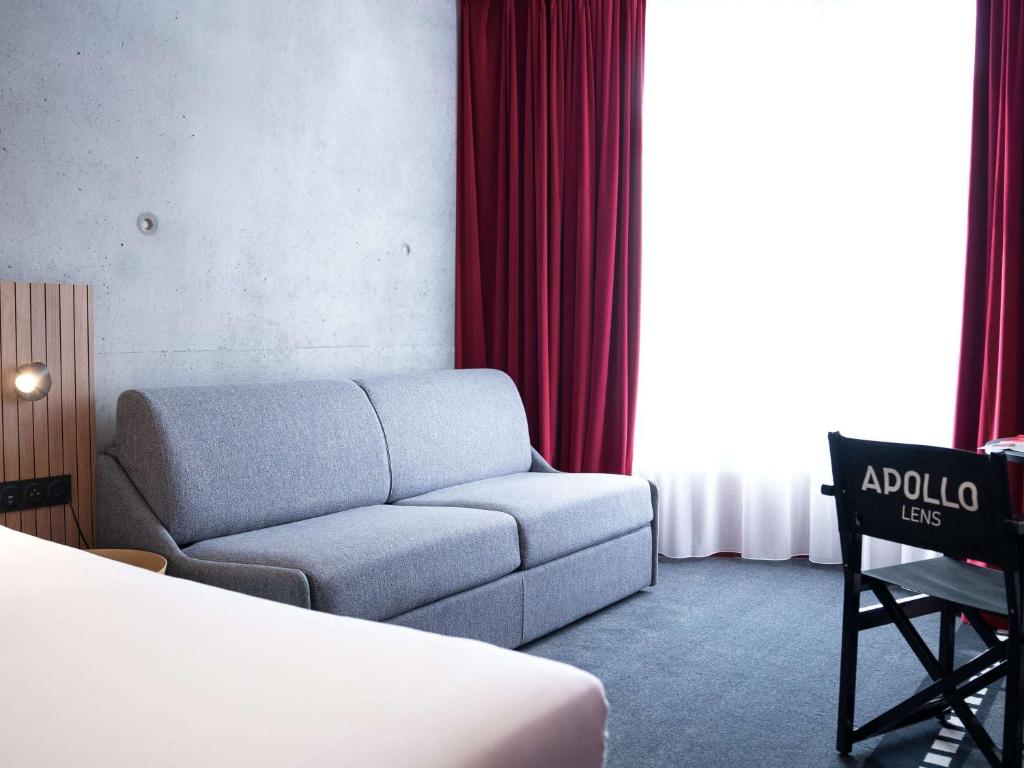 Posezení v ubytování ibis Styles Lens Centre Gare