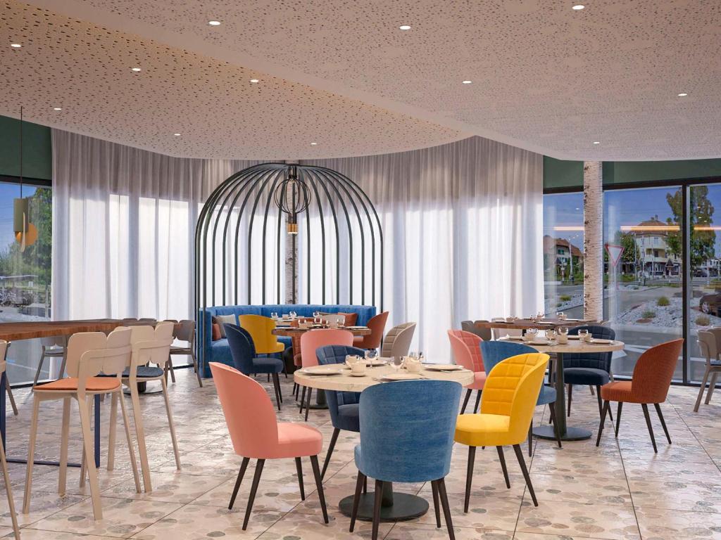 Posezení v ubytování ibis Styles St Margrethen Bodensee
