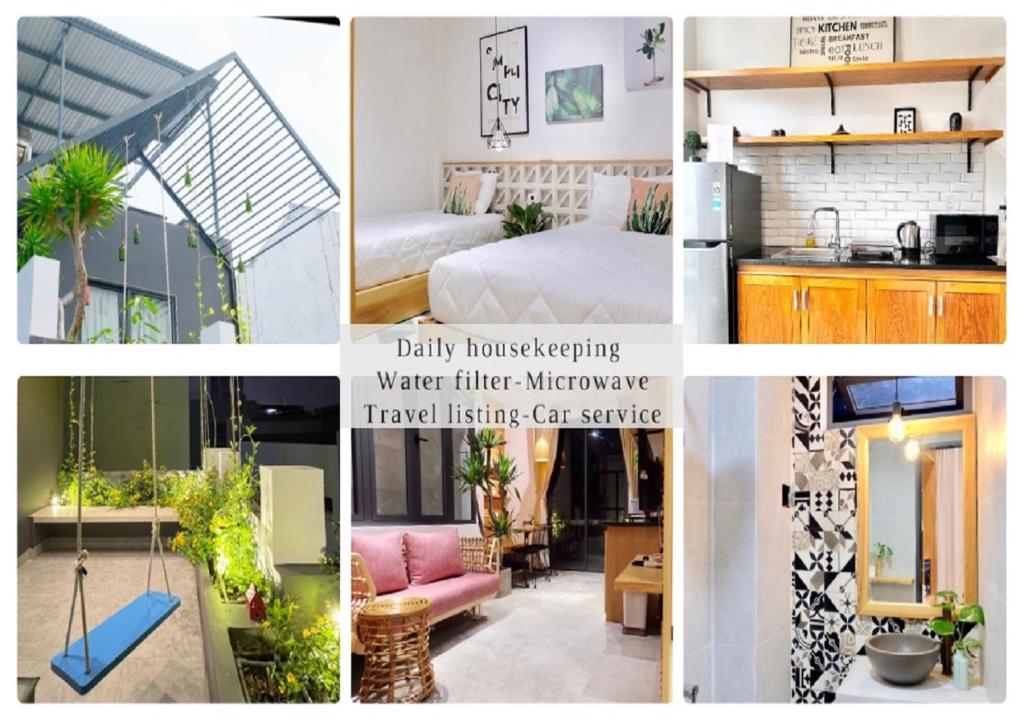 Nhà bếp/bếp nhỏ tại URI HOUSE, 1-2 BR tourism apt, 5' walk Dragon Bridge