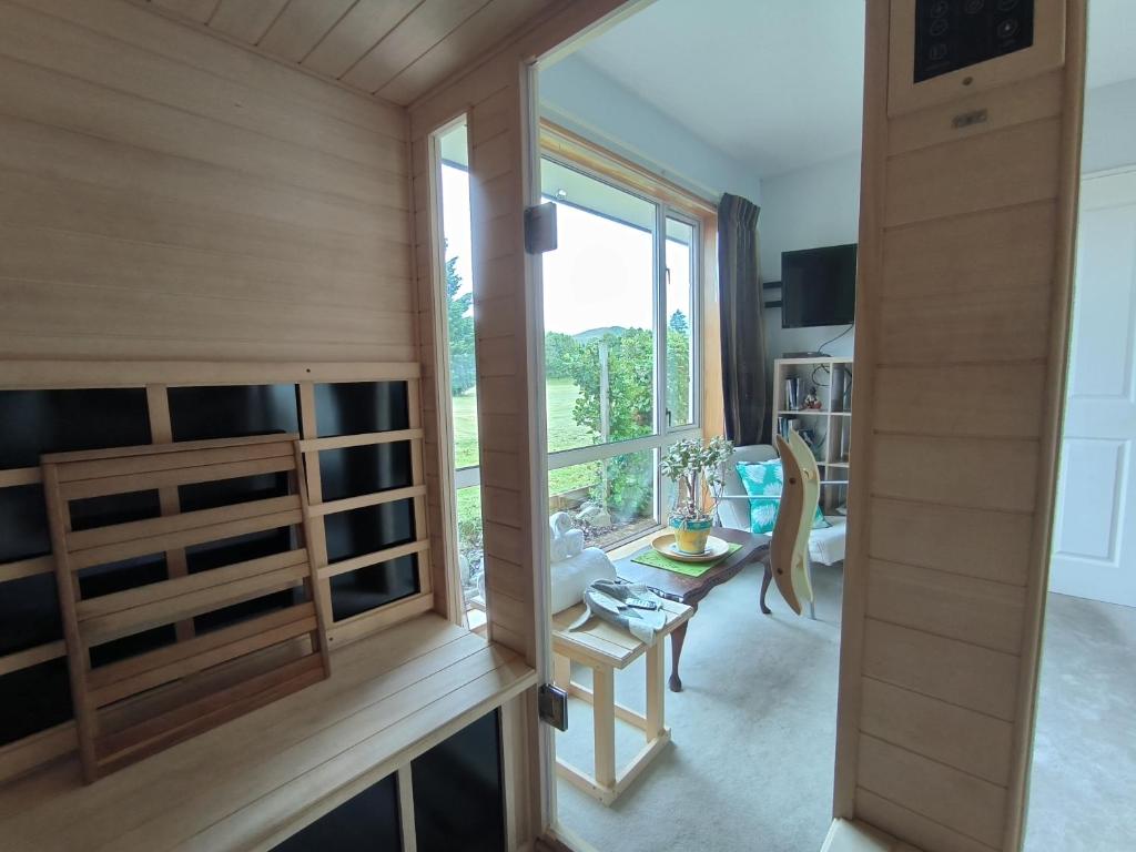 Balkón nebo terasa v ubytování Vibrant Living Retreat
