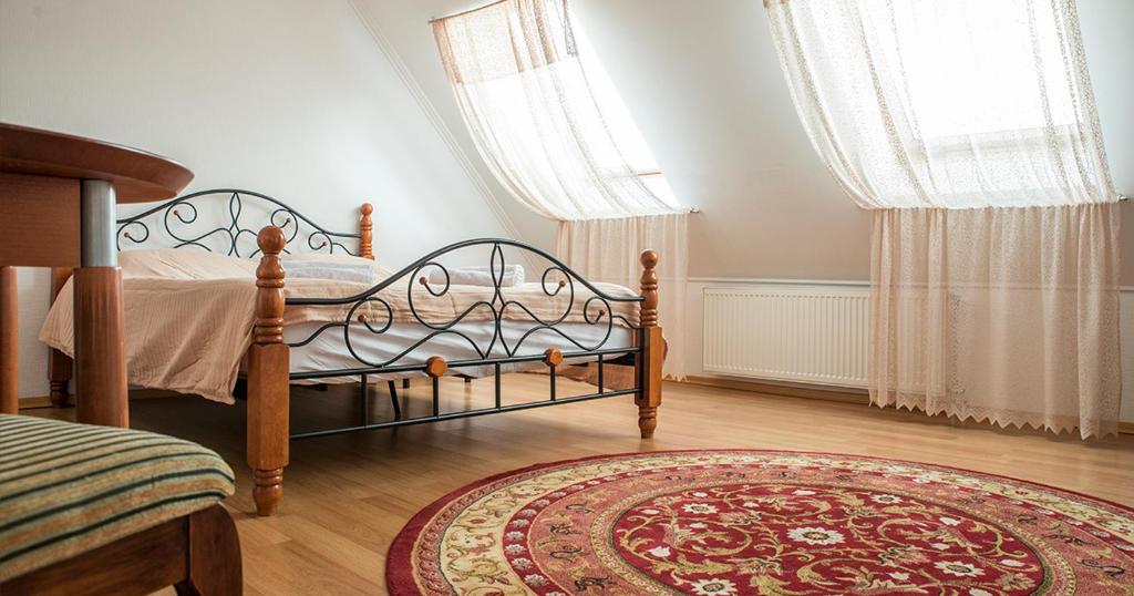 Postel nebo postele na pokoji v ubytování Recreation Complex Sunny Resort