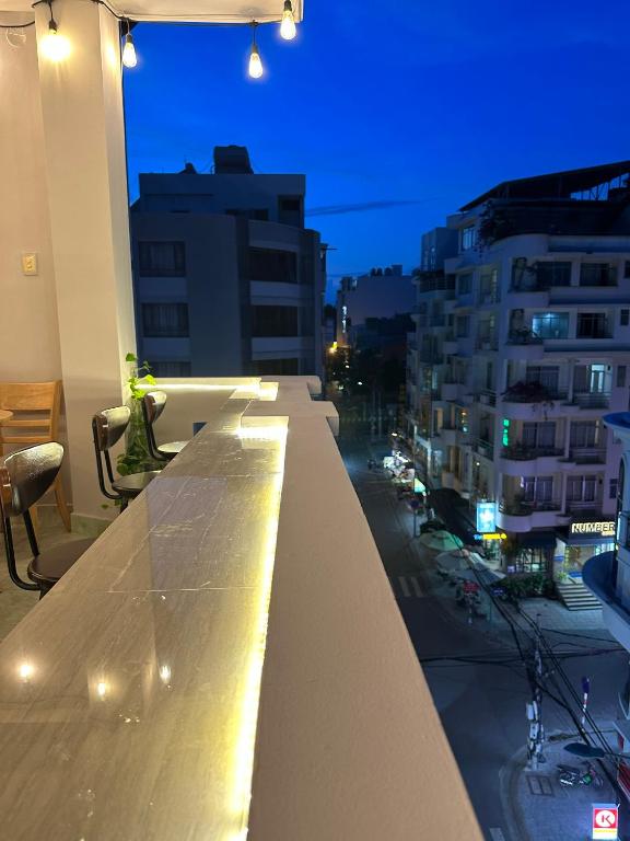 Balkón nebo terasa v ubytování Thanh Huyền Hotel Vũng Tàu