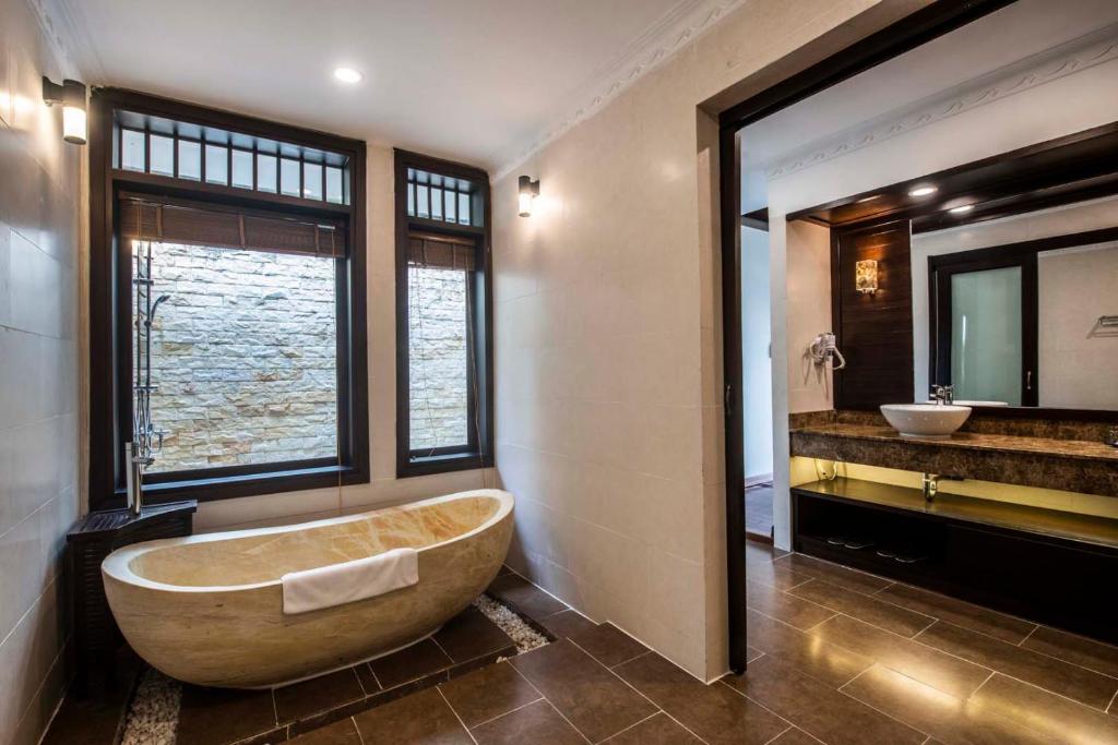 Bungalow Deluxe 2 Giường Đơn Nhìn Ra Biển