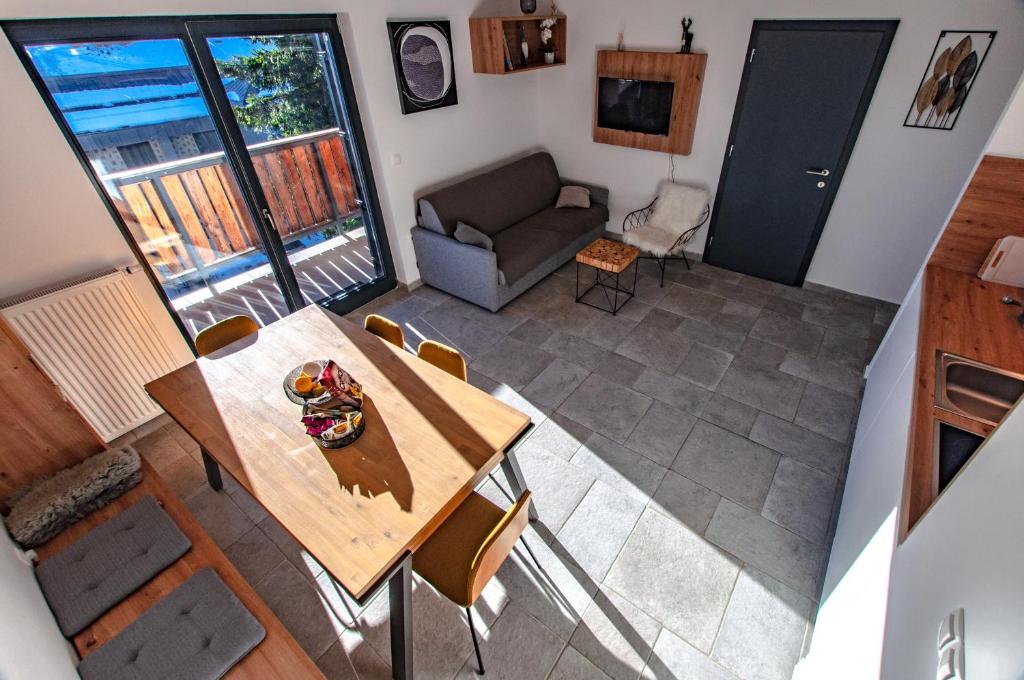 Posezení v ubytování Apartma Kadulja Golte