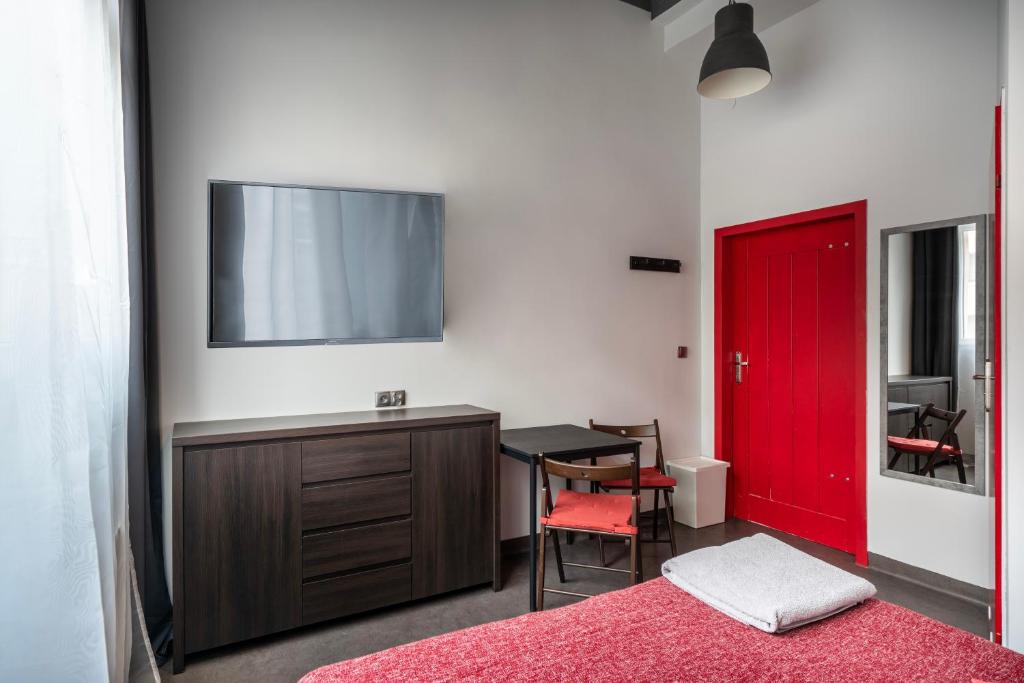 Postel nebo postele na pokoji v ubytování 110 Hostel