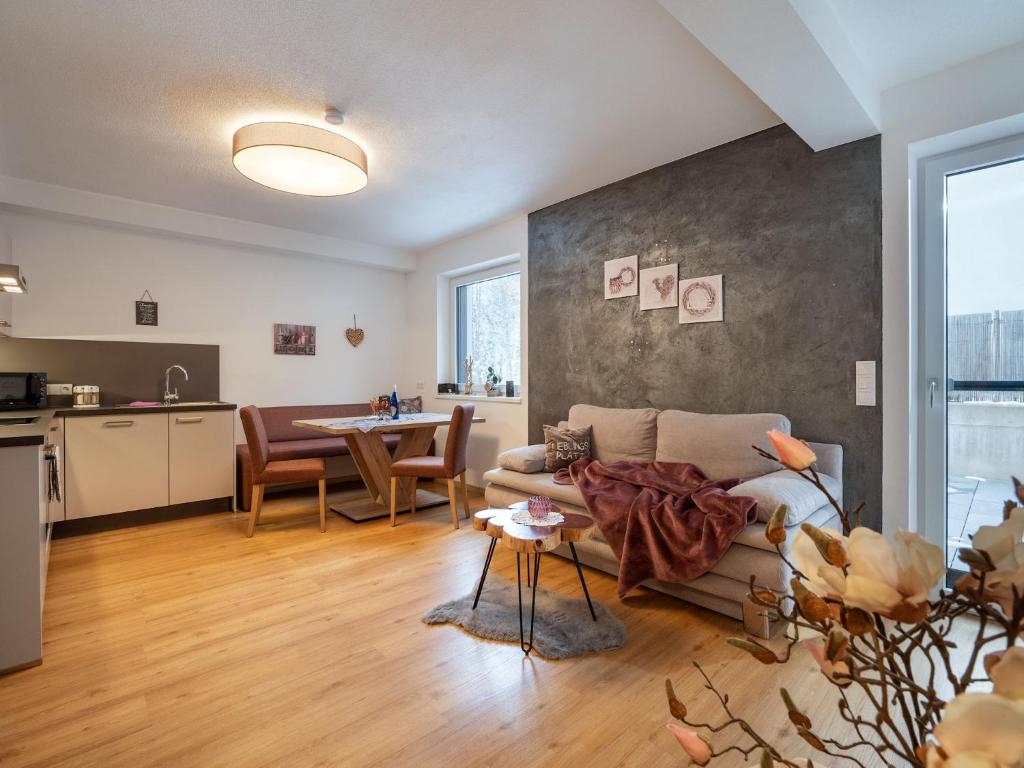 Kuchyň nebo kuchyňský kout v ubytování Ferienwohnung Klocker