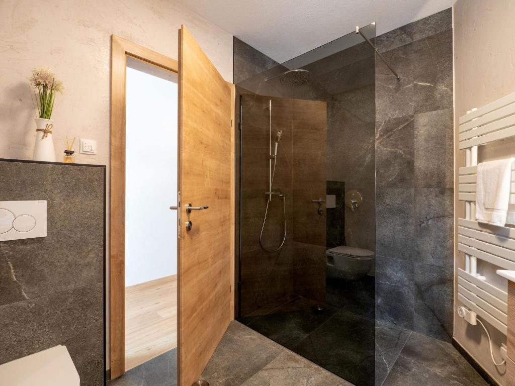 Koupelna v ubytování Ferienwohnung Klocker