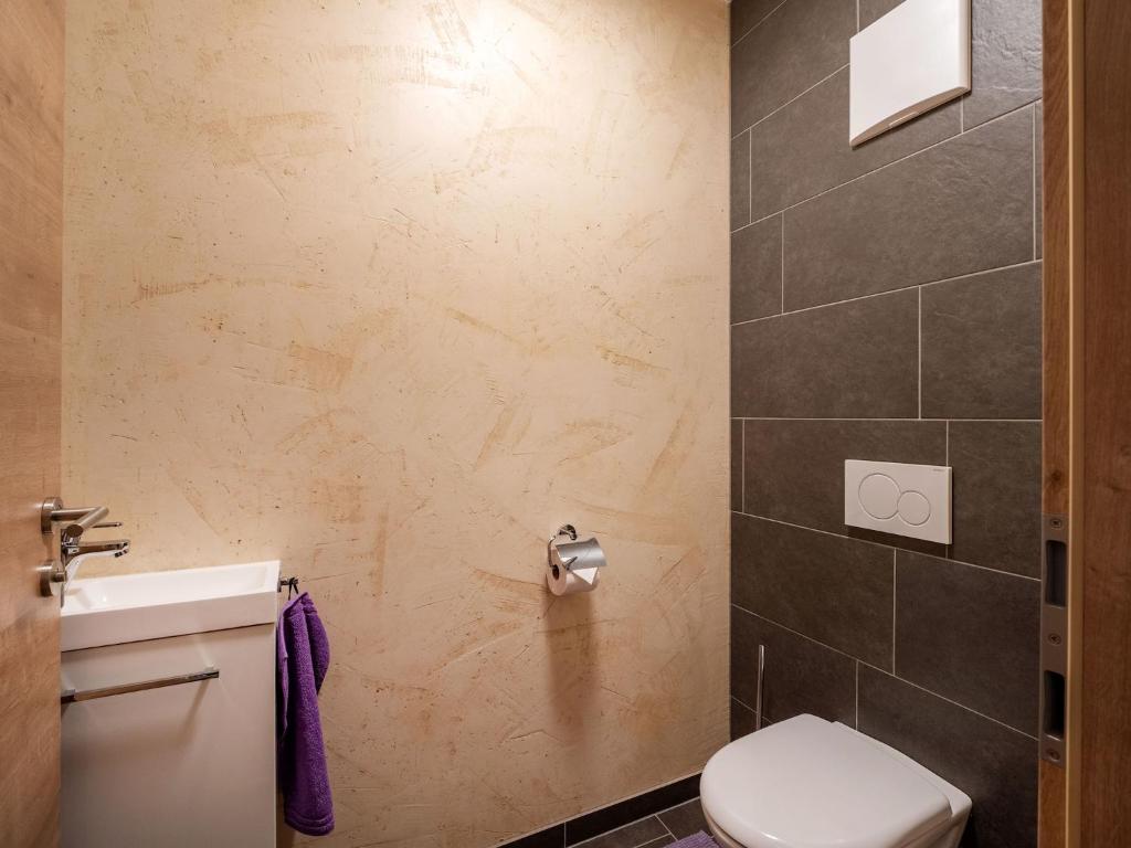 Koupelna v ubytování Ferienwohnung Klocker