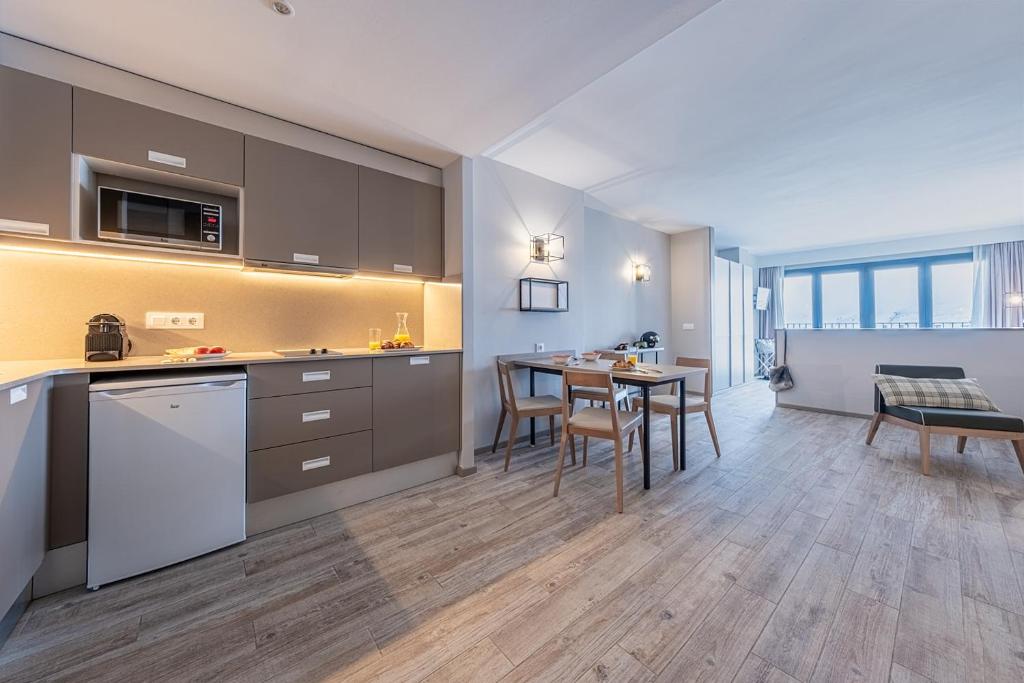Köök või kööginurk majutusasutuses Apartamentos Caribou