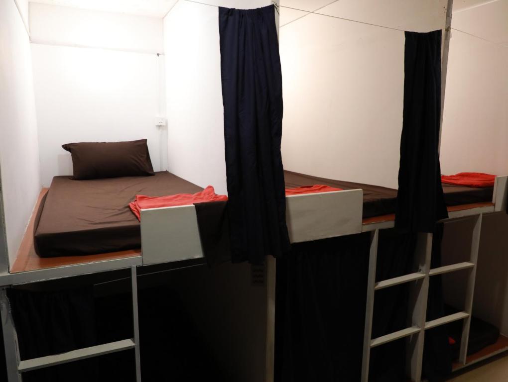 Postel nebo postele na pokoji v ubytování BLANK GUEST HOUSE