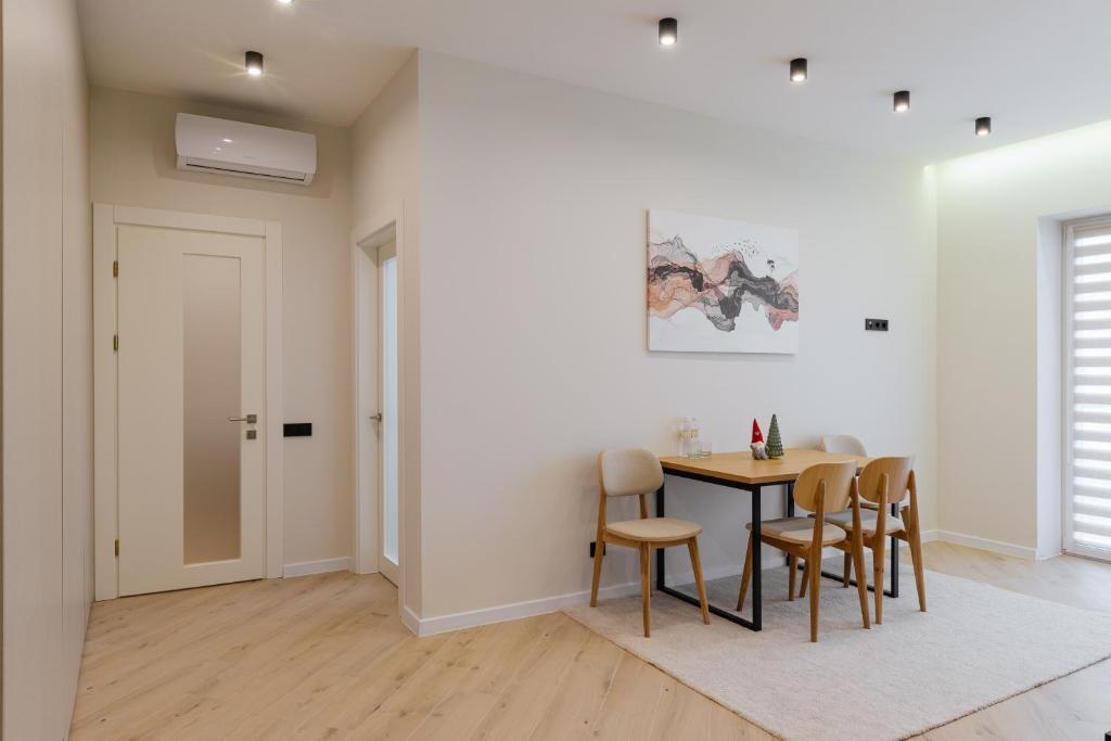 Posezení v ubytování MM GROUP APARTMENT GOLD