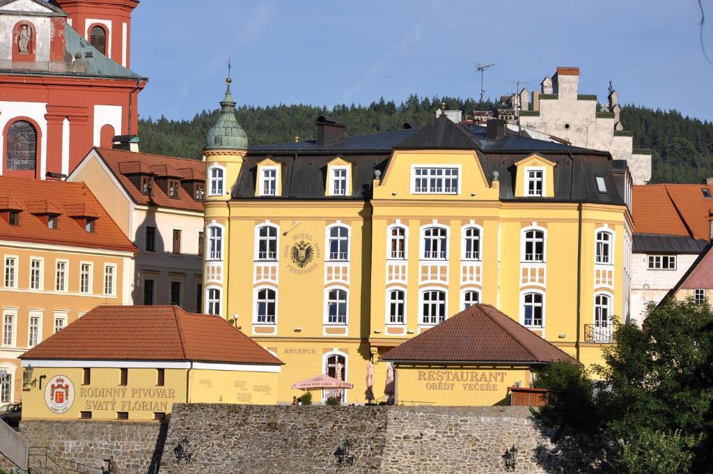 Budova, kde se hotel nachází