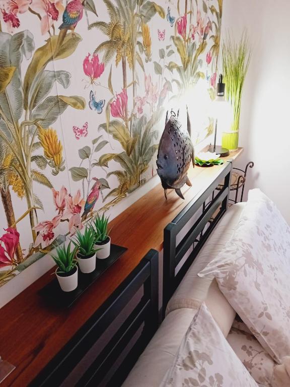 Posezení v ubytování B&B La Delice
