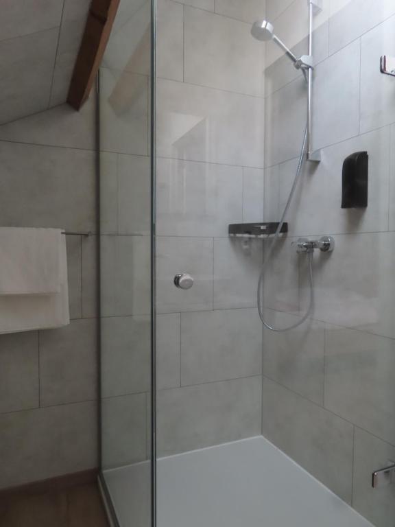 Koupelna v ubytování B&B Den Bruynen Bergh