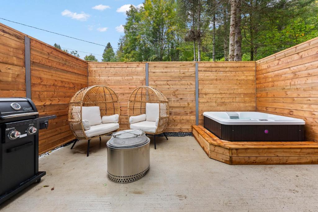 Fotografie z fotogalerie ubytování Les Petits Chalets v destinaci Val-des-Lacs