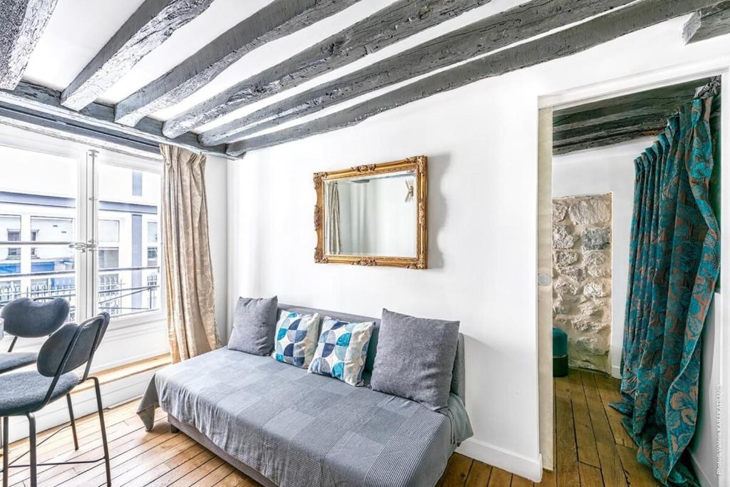 Posedenie v ubytovaní Grands Boulevards - Vivienne 1bdr
