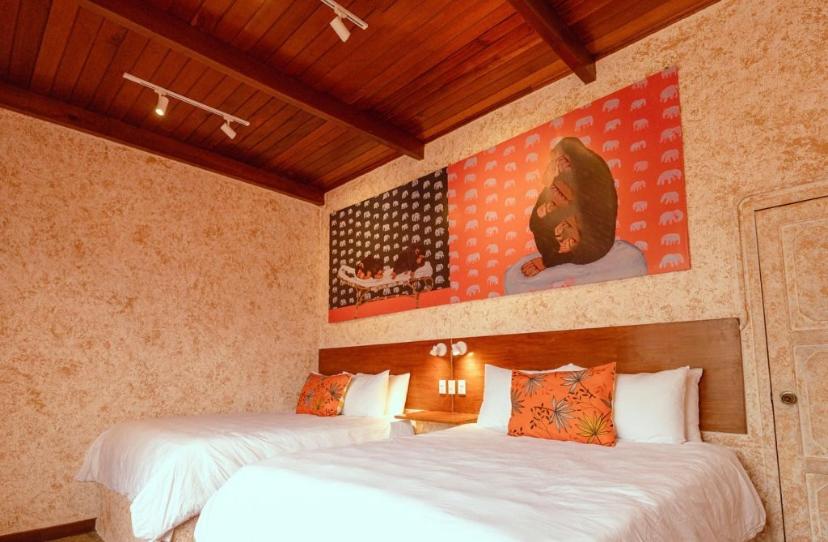 Postel nebo postele na pokoji v ubytování Macarena Hostel