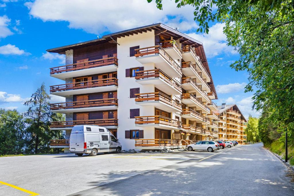 Bygningen som lejligheden ligger i