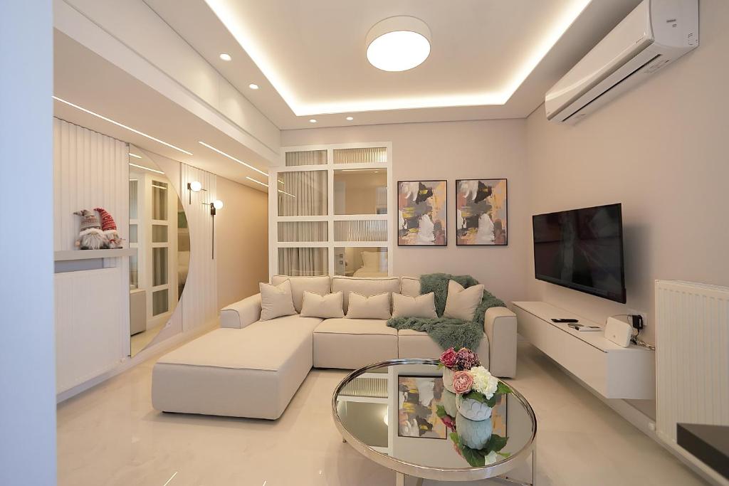 Istumisnurk majutusasutuses Sam Casa Luxury Living