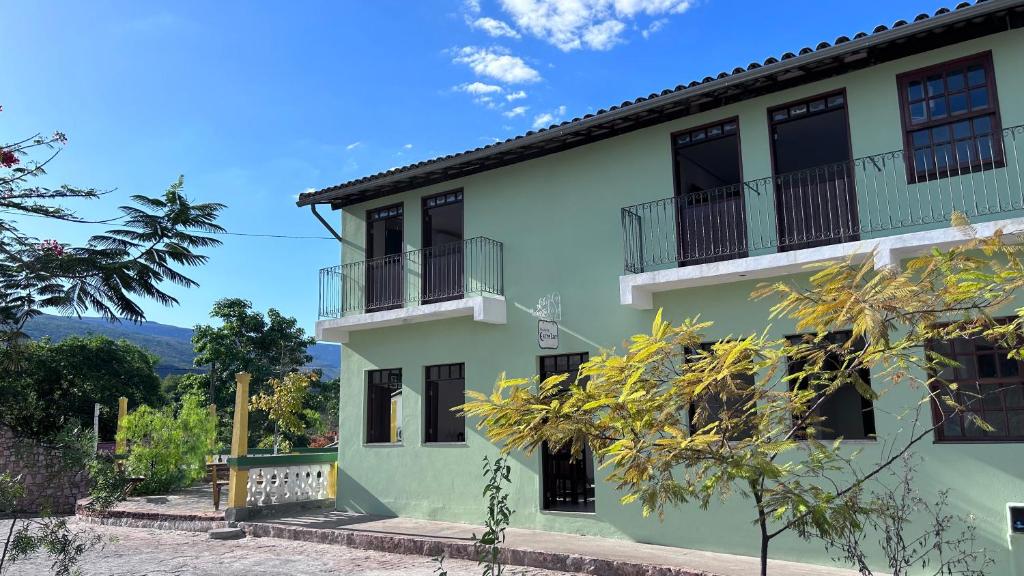 O edifício em que o hotel se localiza