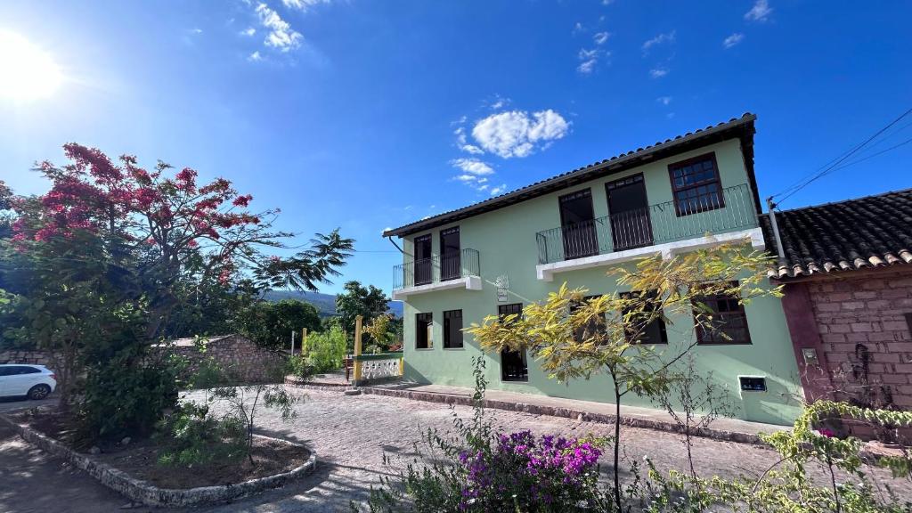 O edifício em que o hotel se localiza