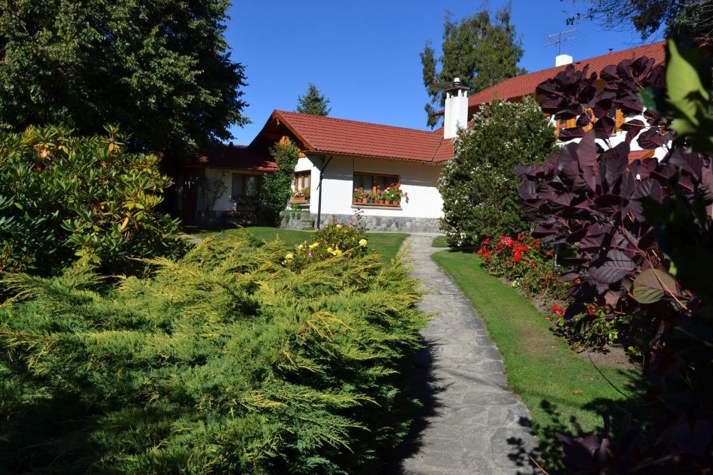 Zahrada ubytování Hosteria Katy