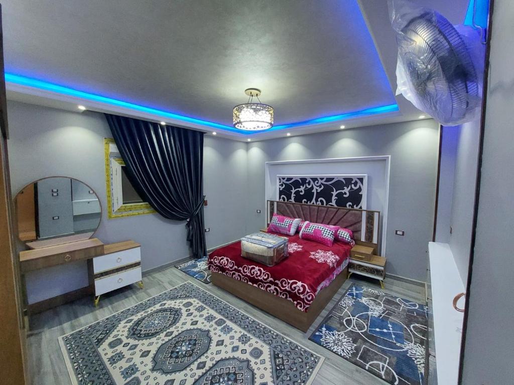 Postel nebo postele na pokoji v ubytování Luxurious vip apartment