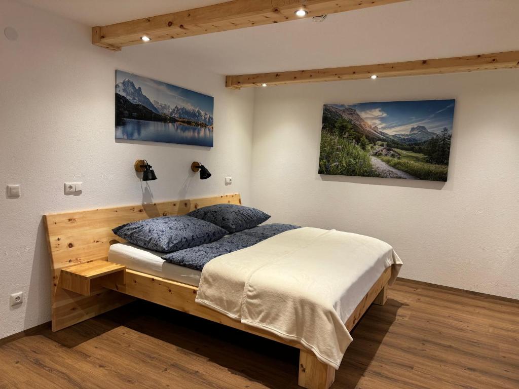 Voodi või voodid majutusasutuse Haus Edelweiss toas