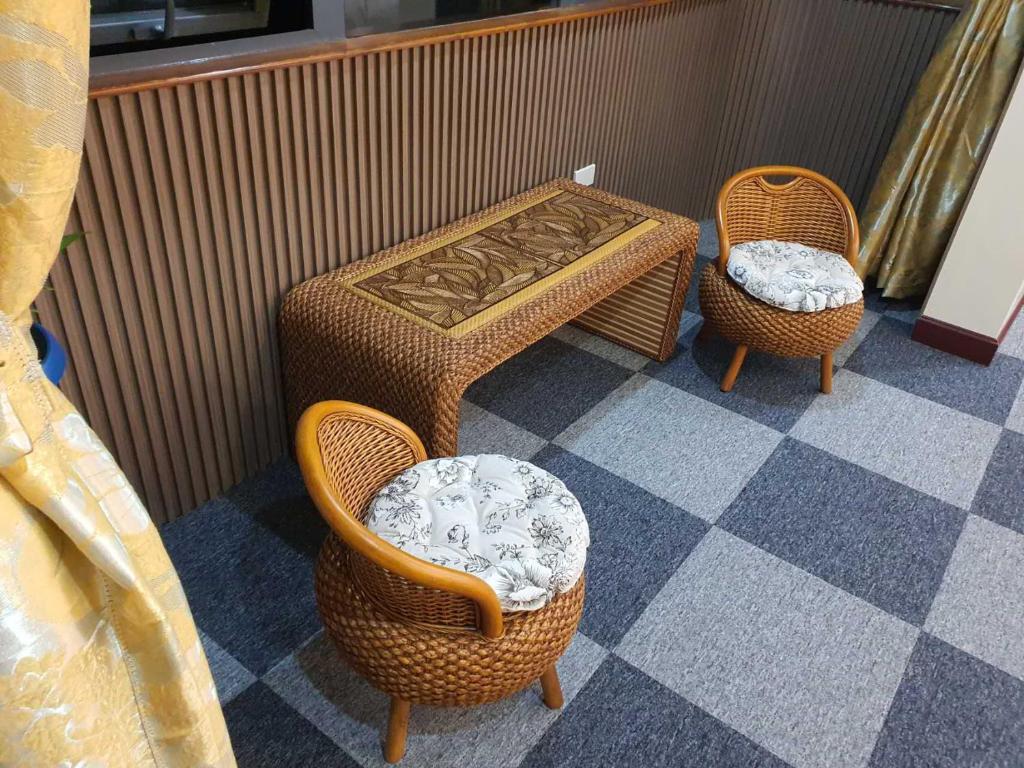Posezení v ubytování 456 Hotel