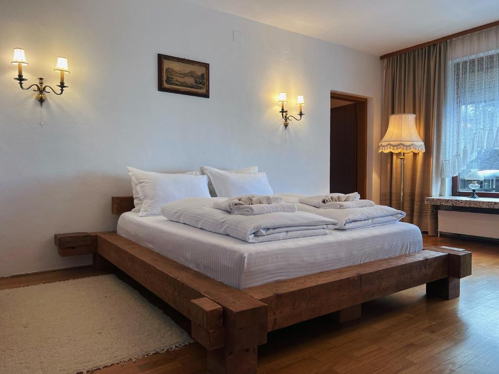 Postel nebo postele na pokoji v ubytování Casa Ema Austria